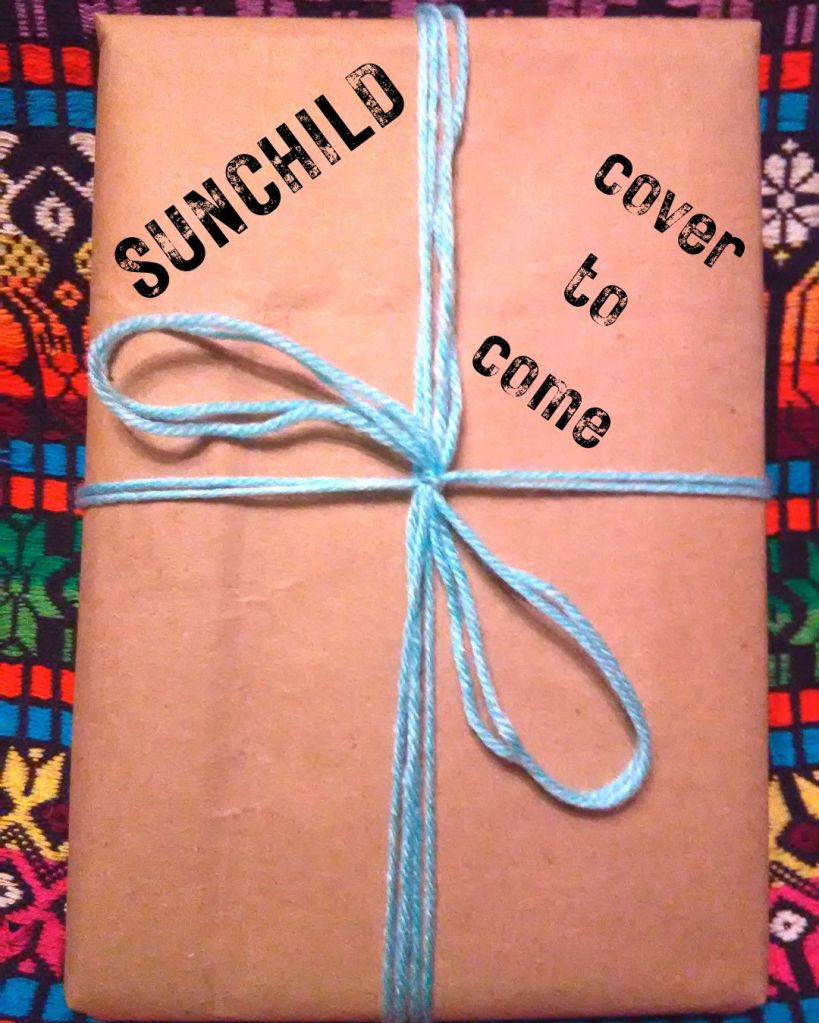 book wrapped in paper